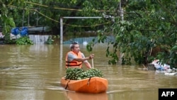 Mafuriko nchini Vietnam yaliyosababishwa na kimbunga Yagi. September 10, 2024.