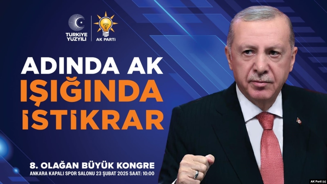 AK Parti Kongresi Ankara'da yapılıyor