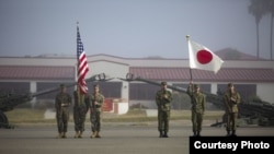 Des soldats américains à Camp Pendleton, Californie, 12 janvier 2018.