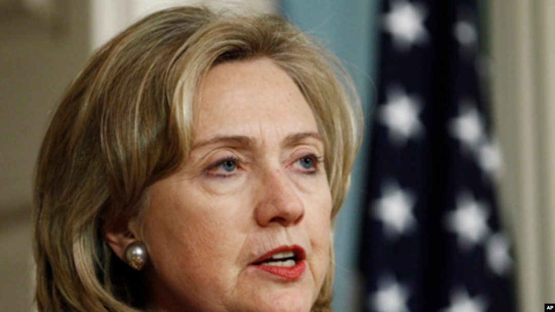 U.S. Secretary of State Hillary Clinton (file)