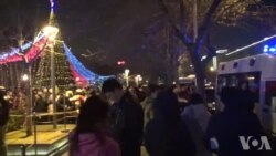 北京市民庆祝圣诞节 官方安保加强