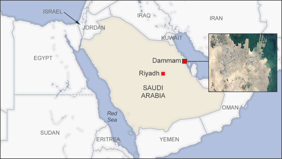 Abqaiq Saudi Arabia Map Saudi Arabia Says It Intercepted Houthi Missile That Hurt 2