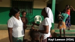 À la maison Ste Monique à Dapaong, au Togo, le 15 mai 2017. (VOA/Kayi Lawson)