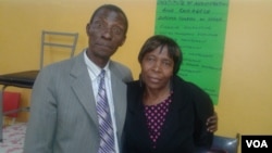 Lotto winner, Nobert Elvis Kufakunesu and his wife, Edith.