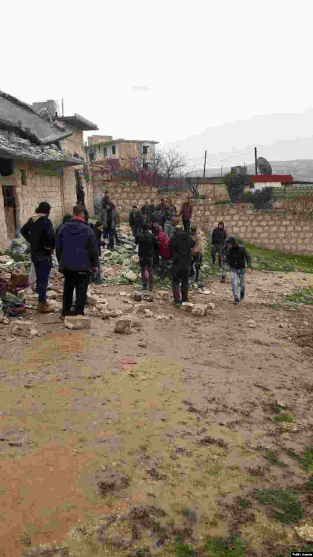 Dîmenên Bombebarana Artêşa Tirk li Mabata û Jindiris yên Herêma Efrîn 