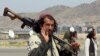Taliban forces patrol at a runway a day after U.S. troops' withdrawal from Hamid Karzai International Airport in Kabul, Afghanistan, August 31, 2021. 