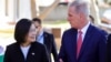 Taiwan's President Tsai Ing-wen meets U.S. Speaker of the House Kevin McCarthy at the Ronald Reagan Presidential Library in Simi Valley, California, April 5, 2023.