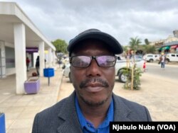 Njabulo Ncube, coordinator of Zimbabwe National Editors Forum. (Columbus Mavhunga/VOA)