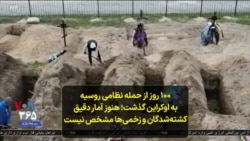 ۱۰۰ روز از حمله نظامی روسیه به اوکراین گذشت؛ هنوز آمار دقیق کشته‌شدگان و زخمی‌ها مشخص نیست