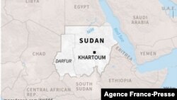 Map of Sudan and region