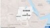 Mapa Sudana i susednih zemalja