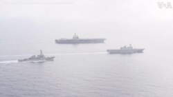 South Korea and US Stage Rare Drills with Aircraft Carrier 