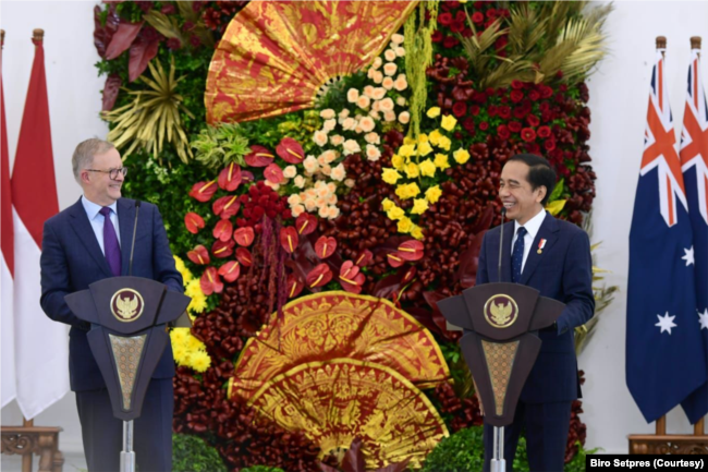 Kedua pemimpin negara sepakat untuk terus memperkuat kerja sama bilateral di berbagai bidang. (Foto: Biro Setpres)