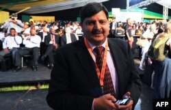 FILE - In this file photo taken on December 16, 2012 Atul Gupta attends the 53rd national conference of the African National Congress in Bloemfontein.