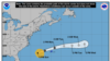 La tormenta tropical Alex azota el área de las Bermudas con viento y lluvia