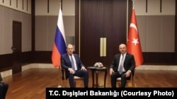 دیدار وزیران امورخارجه ترکیه و روسیه