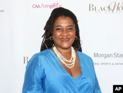 Playwright Lynn Nottage attends the Black Women on Broadway Awards at the Empire Hotel on May 6, 2022, in New York. She is the first writer nominated for Tony Awards for both a play ("Clyde's") and musical ("MJ") in a single season.
