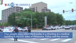 VOA60 America - At least four people killed in Oklahoma shooting