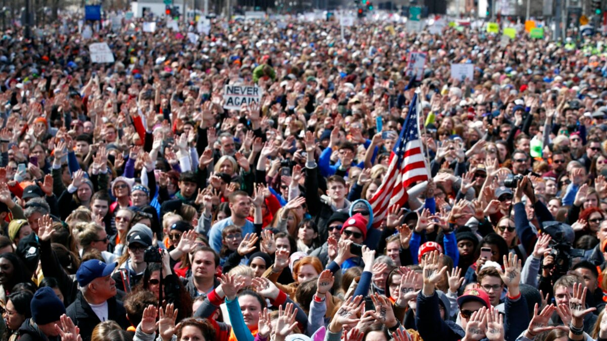 Day of protests in the United States for gun control