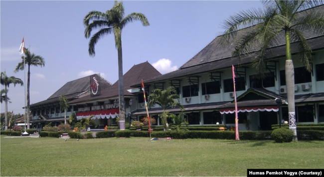 Kompleks Balaikota Yogyakarta. (Foto: Humas Pemkot Yogya)