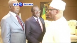 VOA60 AFIRKA: MALI Shugaban Mali Ibrahim Boubacar Keita, Ya Hadu Shugaban 'Yan Adawa Soumaila Cisse