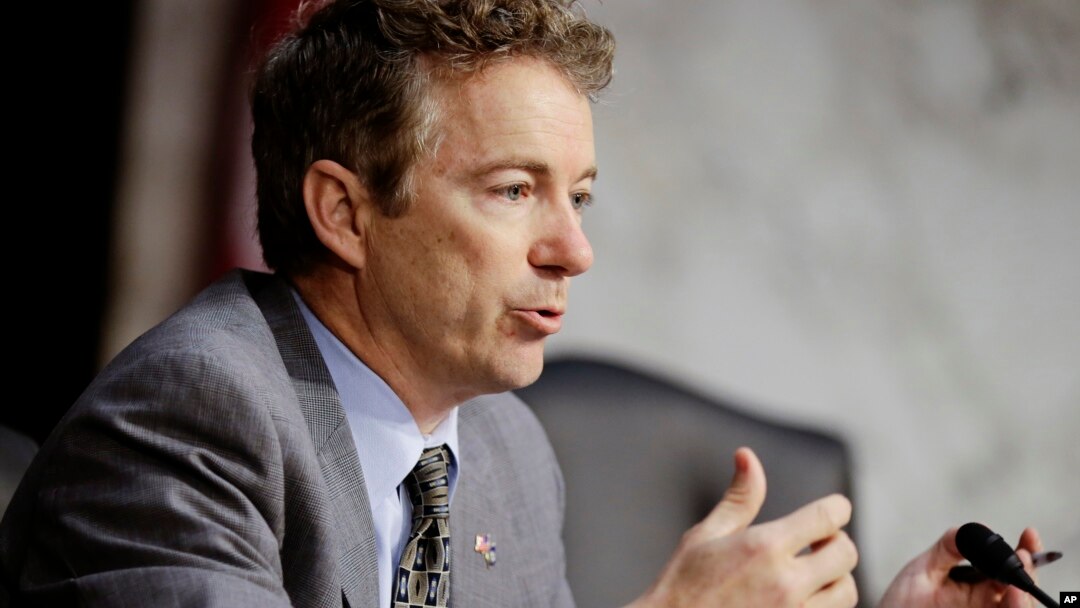 Según el senador Rand Paul, las actuales normas para dictar sentencias son injustas y arcaicas.