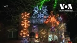 Різдвяна казка: святкові декорації Брукліна. Відео