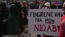Danimarka'da Peçe ve Burka Yasağı Resmen Başladı