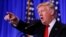 FILE - U.S. President-elect Donald Trump speaks during a press conference in Trump Tower, Manhattan, New York, Jan. 11, 2017.