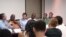 Town hall meeting on AIDS in Washington, DC, organized by Capital Pride.