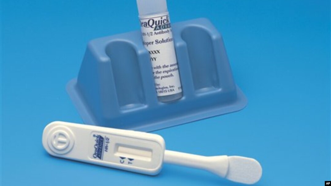 OraQuick, alat untuk pengetesan HIV di rumah yang direkomendasikan para pakar kepada FDA (AP Photo/OraSure Technologies, Inc.)