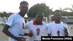 Promotores do partido Crentes-PJ, no Uíge, Angola