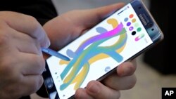 三星Note 7手机