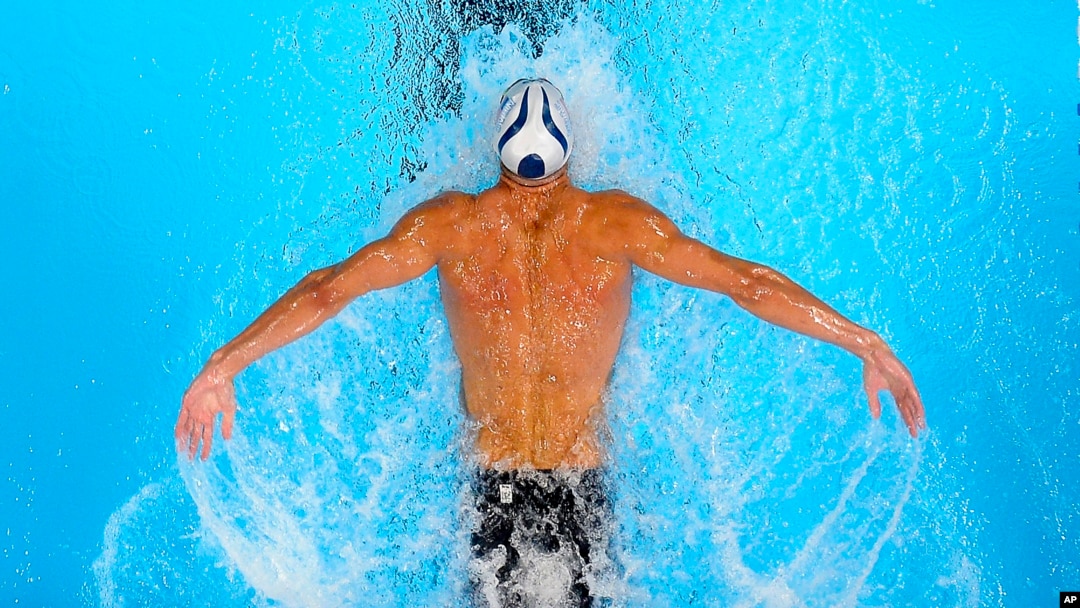 Michael Phelps, le 28 juin 2016, Omaha, Nebraska.(AP Photo/Mark J. Terrill)