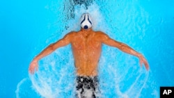 Michael Phelps, le 28 juin 2016, Omaha, Nebraska.(AP Photo/Mark J. Terrill)