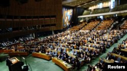 Линда Томас-Гринфилд выступает на 11 Чрезвычайной сессии Генассамблеи ООН 