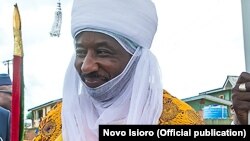 Sarkin Kano Muhammad Lamido Sanusi wanda ya bude taron