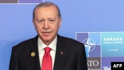 Serokê Tirkîyê Recep Tayyîp Erdogan li Hilcivîna rêberên NATO’yê li Enqerê, 7’ê Tîrmeha 2026’an.