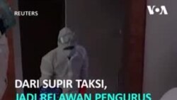 Dari Supir Taksi, Jadi Relawan Urus Jenazah COVID-19