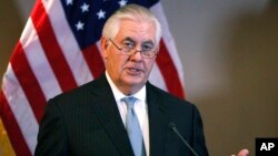 Sakataren Harkokin Wajen Amurka, Rex Tillerson 