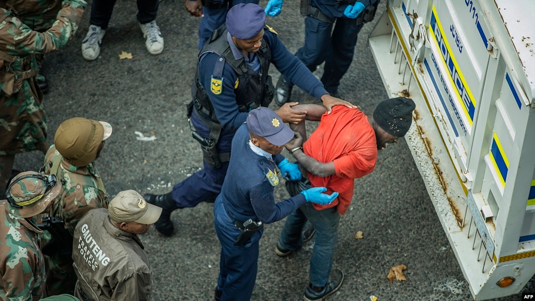 S. African Security Targets Foreigners
