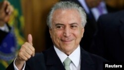 Braziliyaning muvaqqat Prezidenti Mishel Temer