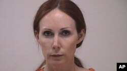 FILE - Shannon Richardson is pictured in this booking photo, courtesy of Titus County Sheriff's Office.