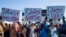 Pro Life supporters gather at the Washington Monument to hear Vice President Mike Pence speak at the March for Life rally on Jan. 27, 2017 in Washington, DC.