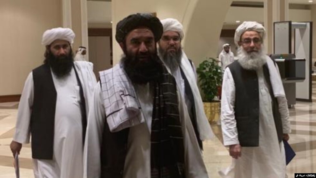 Kantor Taliban di Qatar. (Foto: dok). Taliban telah menyerahkan dokumen tawaran gencatan senjata sementara di Afghanistan yang berlaku tujuh hingga 10 hari.