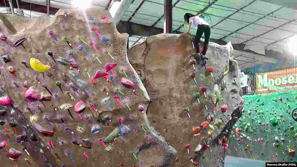 Mariam Shareefy, of Boulder, Colorado, founded AERCS (Afghanistan's Entrepreneurship and Rock Climbing School), a nonprofit organization that uses rock climbing as a tool to develop young entrepreneurs in Afghanistan.