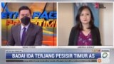 Laporan Langsung VOA untuk MetroTV: Badai Ida Terjang Pesisir Timur AS