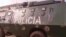 Blindado da polícia de Moçambique