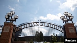 Закрытый стадион Мичиганского университета. Энн Арбор, штат Мичиган, август 2020 г. 