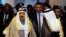 Kuwait's then-crown prince, Sheikh Nawaf, arrives for the opening of the Economic Development Conference in Sharm el-Sheikh, Sep.29, 2020.